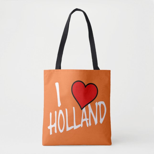 I Heart Holland wt on or stcnt Tote Bag (Front)