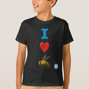 I Heart Honey Bees Youth T-Shirt