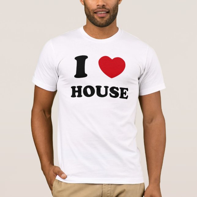 I Heart House T-Shirt (Front)