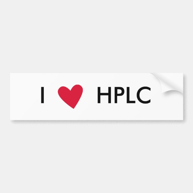 I heart HPLC Sticker (Front)