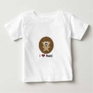 I Heart Hugs Hedgehog Baby T-Shirt