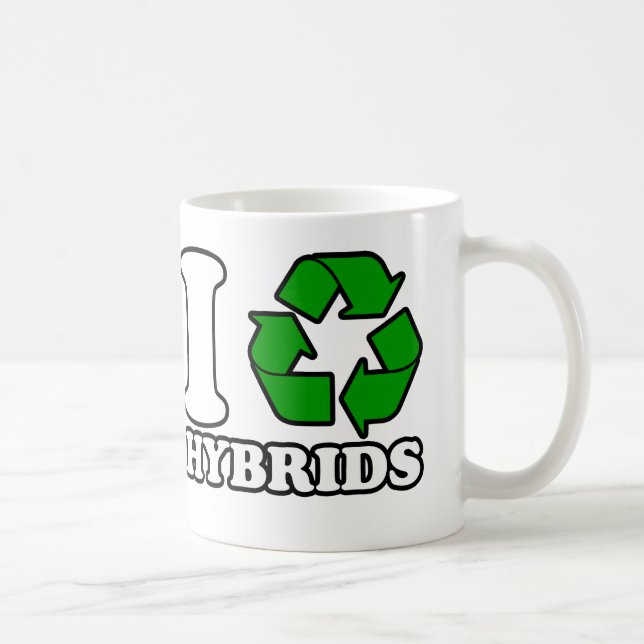 I Heart Hybrids Coffee Mug (Right)
