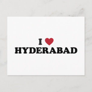 I Heart Hyderabad Postcard