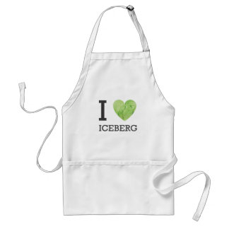 I Heart Iceberg Standard Apron
