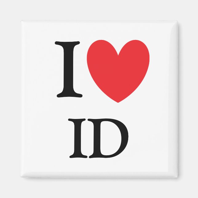 I Heart Idaho Magnet (Front)