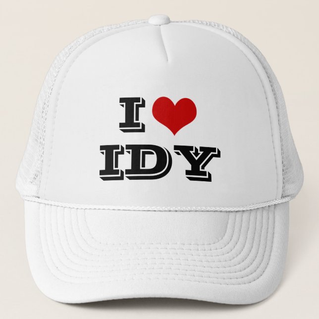 I Heart IDY Baseball Cap (Front)