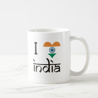 I "Heart" India - I Love India Coffee Mug