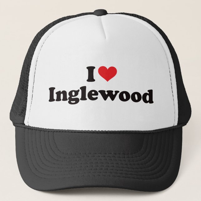 I Heart Inglewood Trucker Hat (Front)