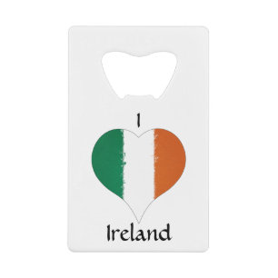 I Heart Ireland Irish Tricolor Flag