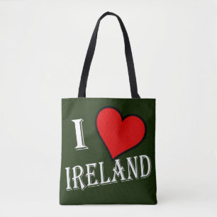 I Heart Ireland wt stcn Tote Bag