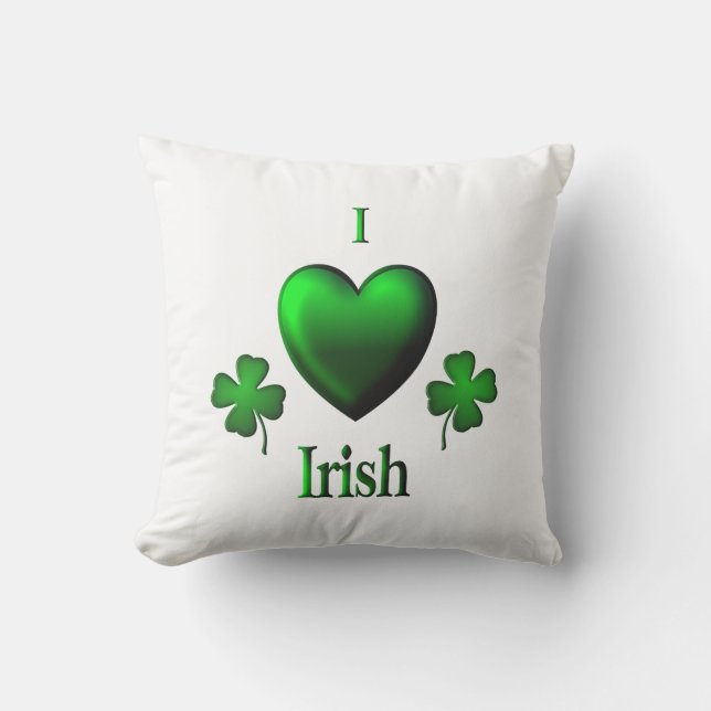 I Heart Irish Cushion (Front)
