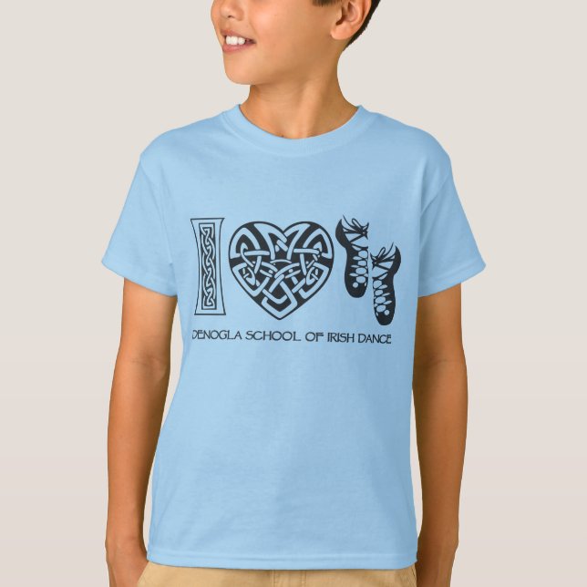 I Heart Irish Dance T-Shirt (Front)