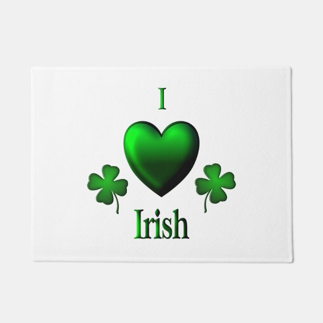 I Heart Irish Doormat (Front)