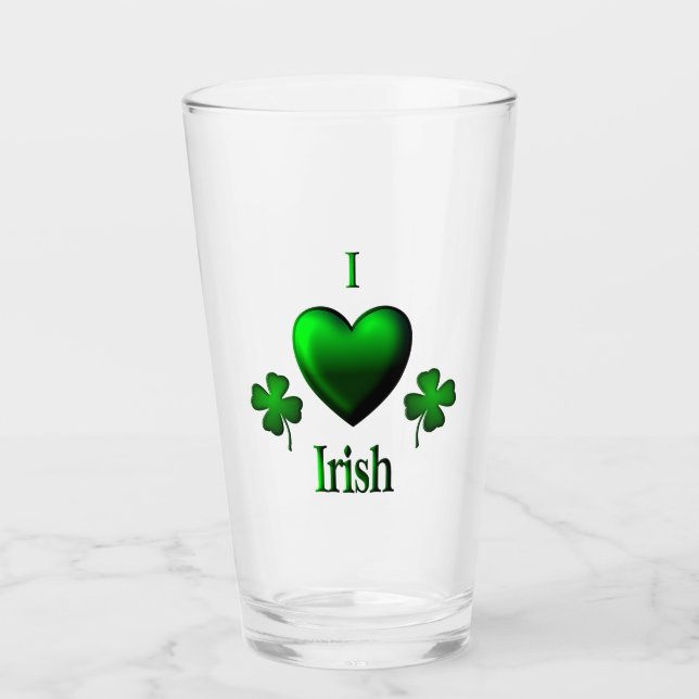 I Heart Irish Glass (Front)