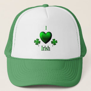 I Heart Irish Trucker Hat