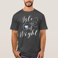 I Heart Isle of Wight Flag T-Shirt