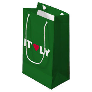 I Heart Italy logo Small Gift Bag