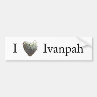 I [heart] Ivanpah Bumper Sticker