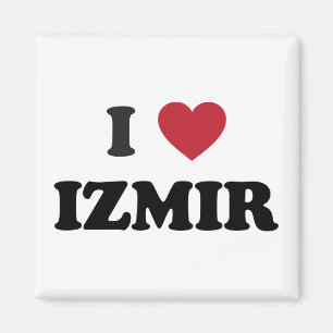 I heart Izmir Turkey Magnet