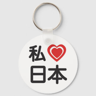 I Heart Japan Key Ring