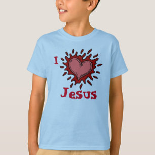 I Heart Jesus Boys T-Shirt