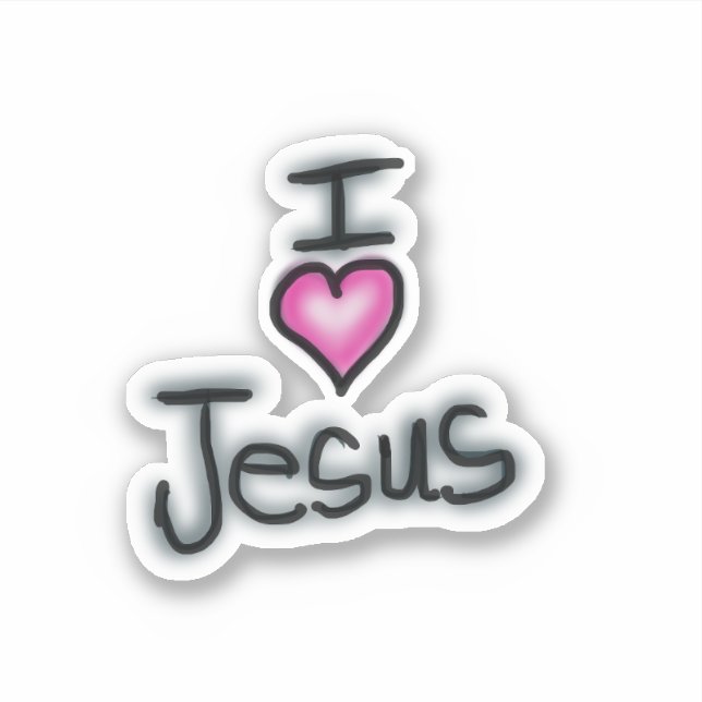 I Heart Jesus I Love Jesus  (Front)