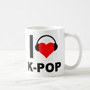 I Heart K-Pop Funny Mug
