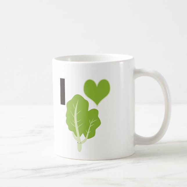 I heart Kale Coffee Mug (Right)