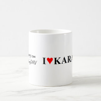 "I Heart Karaoke" Coffee Mug