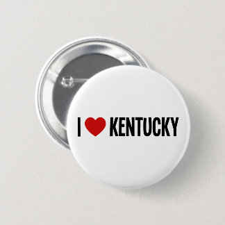 I Heart Kentucky Round Button