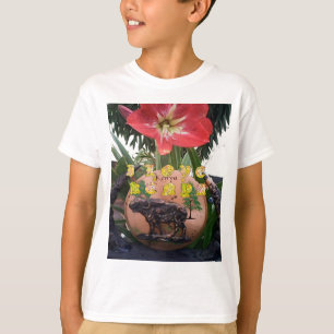 I (Heart) Kenya Buffalo Patch/Print T-Shirt