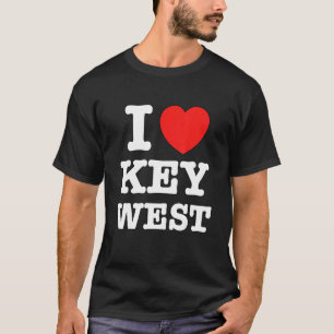 I Heart Key West Fl Love T-Shirt