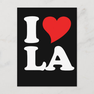 I heart LA Postcard