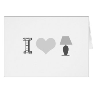 I HEART LAMP