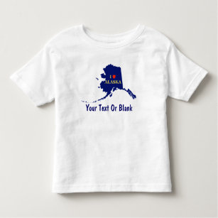 I Heart (Love) Alaska Toddler T-Shirt