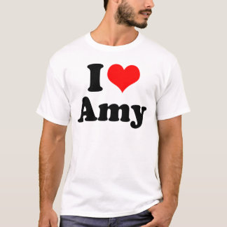 I Heart / Love Amy T-Shirt