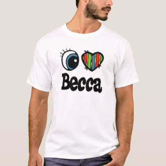 I Heart (Love) Becca T-Shirt