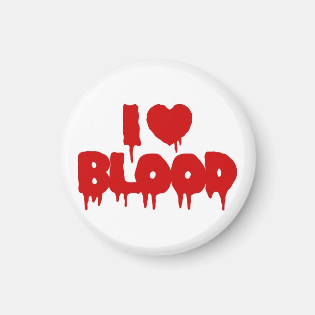 I HEART [LOVE] BLOOD MAGNET (Front)