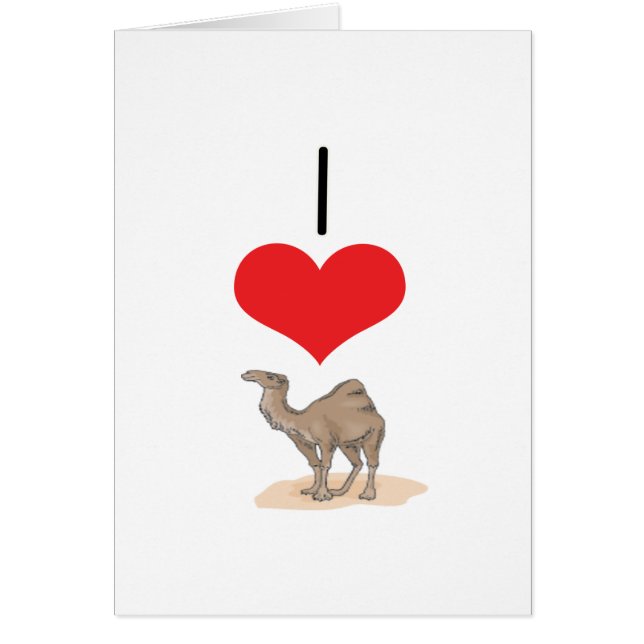 I Heart (Love) Camels (Front)