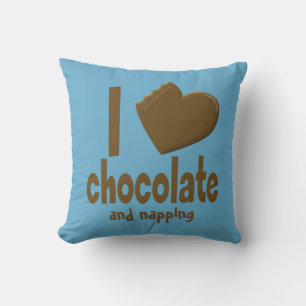 I Heart Love Chocolate Cushion