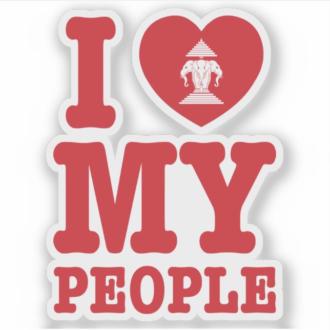 I Heart (Love) Erawan My Lao People (Front)