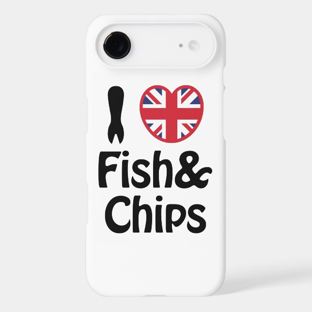 I Heart [Love] Fish & Chips (Back)