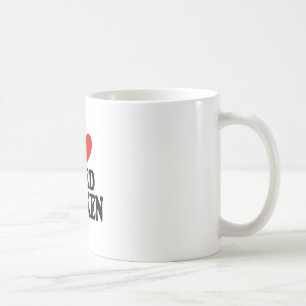 I Heart Love Fried Chicken  Coffee Mug