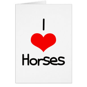 I Heart (Love) Horses