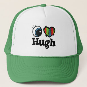 I Heart (Love) Hugh Trucker Hat