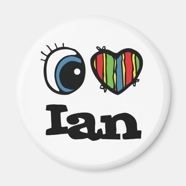 I Heart (Love) Ian Magnet (Front)