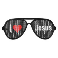 I (heart) Love Jesus Lens Sunglasses/ Shades