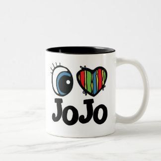 I Heart (Love) JoJo Two-Tone Coffee Mug