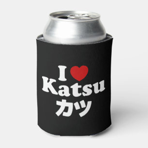 I Heart [Love] Katsu カツ Can Cooler