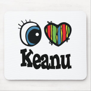 I Heart (Love) Keanu Mouse Pad